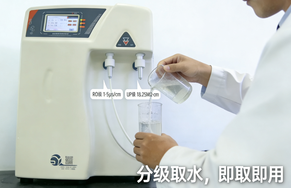 高校<font color='red'><font color='red'>實驗室</font>超<font color='red'>純水機</font></font>日常